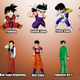 Imagen para el artículo titulado La evolución de los personajes de Dragon Ball